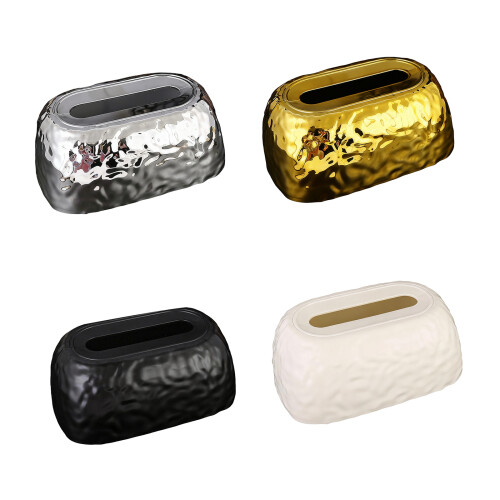 Stockage de mouchoirs multifonction peu encombrant avec-Blanc 1