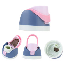 Couvercle de remplacement en plastique Durable-Rose et blanc