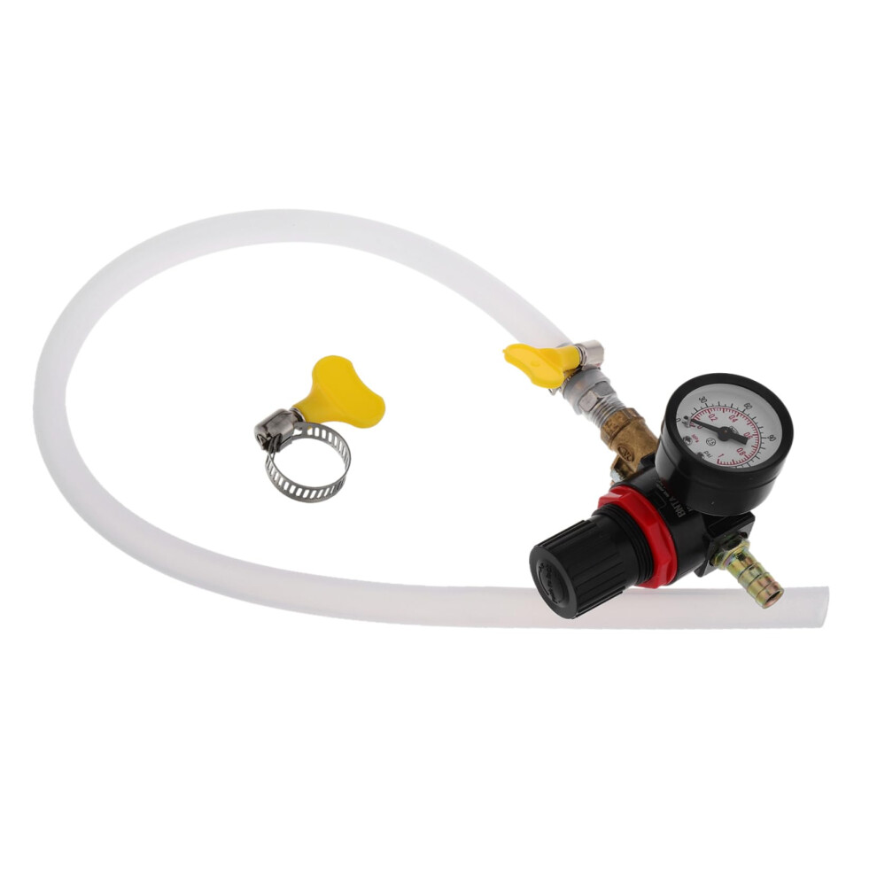 Vehicle Radiator Pressure Tester Gauge 1Set Accurate Leak Detection For Car Cooling Systems Hydraulic System Compatible 9339159488560