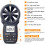 Anemometro con spegnimento automatico, il tuo compagno versatile per esperienze all'aperto e sfide tecniche. 2