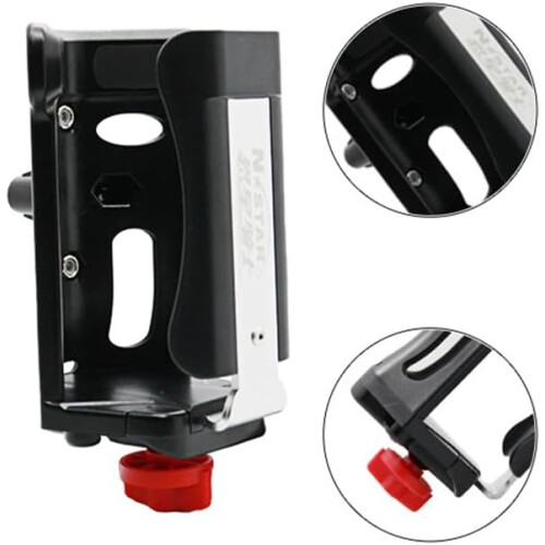 Motorcycle Cup Holder Handlebar Mount, Adjustable Drink Holder, Water Bottle Cage 2