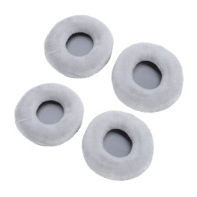 Fine Velvet Ear Pads for Headphones 85mm Gray Replacement