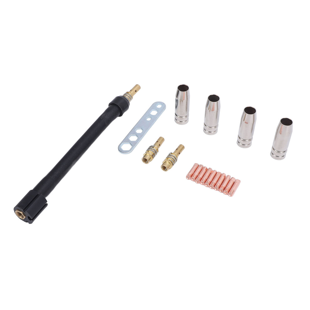 18Pcs Welding Consumable Set For Mb15 15Ak Torch Brass Tips Nozzles 4981364257537