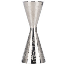Vaso medidor de cócteles para camareros, diseño ergonómico, medidor doble con marcas de escala claras, herramienta para bebidas de acero