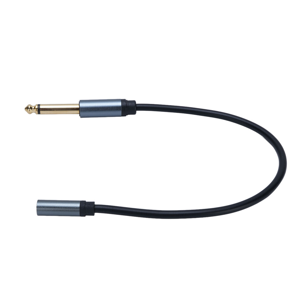 6.35Mm Male To 3.5Mm Female Headphone Audio Adapter Cable Mono Stereo 8441364268422