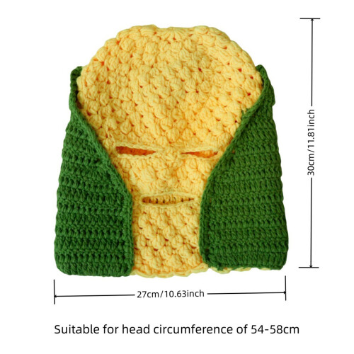 3Hole Balaclava Caps Novelty Maize Hat Masquerades Party Props 2