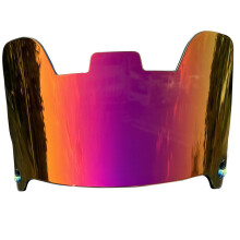 Youth Football Eye Shield Clear Visors With Anti Fog-rose red