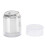 Nagelkunst-Stamper-Set - Doppelkopfstamper, Jelly, Silber 15