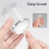 Nagelkunst-Stamper-Set - Doppelkopfstamper, Jelly, Silber 5