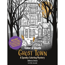 Color amp Sleuth Ghost Town by Ellie Alexander Paperback Book