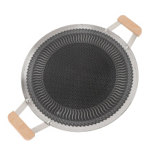 Koreanische Grillpfanne, antihaftbeschichtet, 38 cm/15,0 Zoll, 1240,00 g