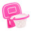 Basketballrahmen-Eigelbtrenner - rosa Kunststoff 10