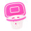 Basketballrahmen-Eigelbtrenner - rosa Kunststoff 6