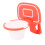 Basketball-Rahmen-Eigelbtrenner – roter Kunststoff 3