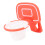 Basketball-Rahmen-Eigelbtrenner – roter Kunststoff 8
