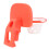 Basketball-Rahmen-Eigelbtrenner – roter Kunststoff 7