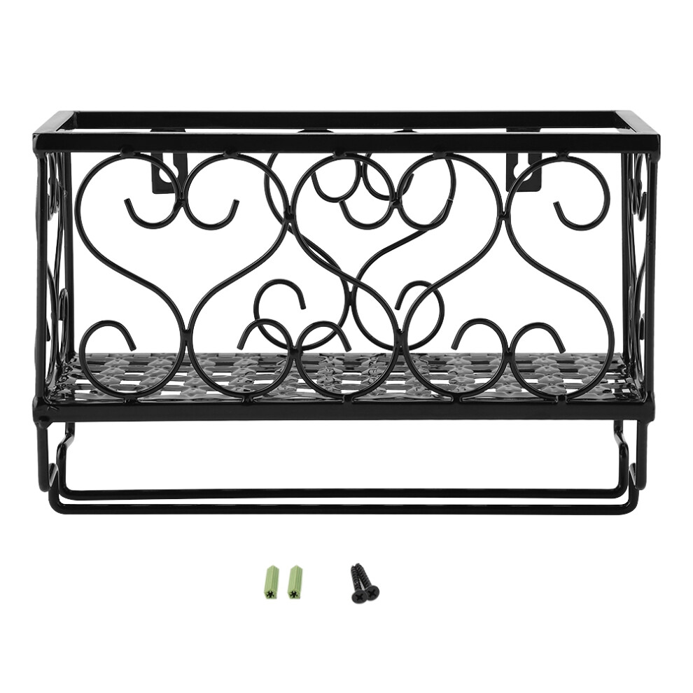 Wine Wall Organizer, Wine Cups Rack Wall Mounted Metal Holder for Bottles and Glasses, Durable Iron Wine Display Rack with Shelf for Home Kitchen Bar,-image-OPC-PNBR2T2-NEW