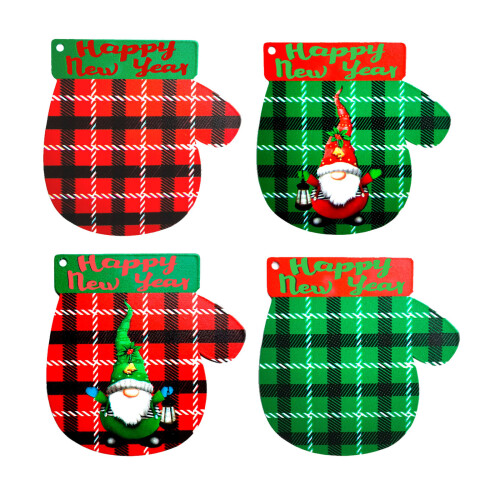 Handmade Xmas Tree Gloves Christmas Tree Glitter Home-Style 2 1