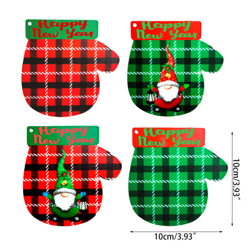 Handmade Xmas Tree Gloves Christmas Tree Glitter Home-Style 2 2