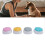 Tiertrainings-Piepser 4er-Pack ABS Klein Gelb Rosy 4