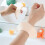 Silicone Wrist Shield Water Protecting Wristband-Apricot 7