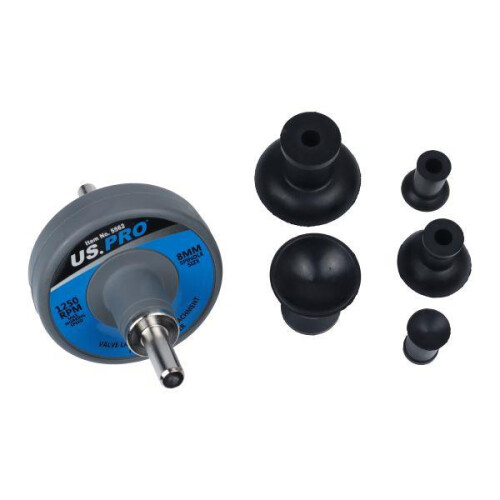 us pro US PRO Tools Valve Lapping Tool Attachment for Drill/Driver with 5 Cups 5562 1