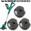 Efficient Overgrowth Removal, Cordless String Trimmer Compatibility Premium Grass Trimming Kit For Garden Maintenance, Automatic Bobbin Feed System, S 2