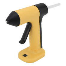 Cordless Hot Glue Gun 5-15W, 2000mAh, 7mm, Auto Shut Off - Yellow