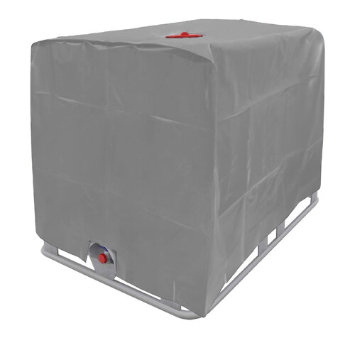 Κάλυμμα Tote IBC με φερμουάρ, ανθεκτικό υλικό 420D Oxford ύφασμα για εξωτερική δεξαμενή