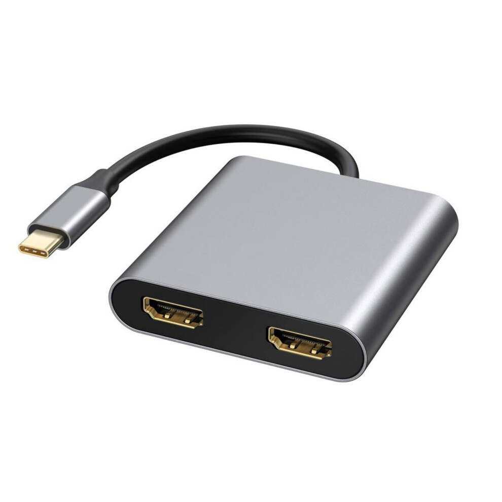 Usb C Docking Station 2 In 1 Dual 4K 60Hz Outputs With Usb 3.0 Hubs For Laptop 9323874225548