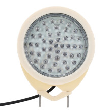 Luminária LED à prova d'água IP68, iluminação eficiente em termos de energia, luz submersível de longa duração para uso externo em paisagismo