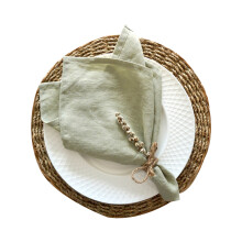 Machine Washable Linens Pure Linen Tablecloths Rustic Farmhouse Style French Flax Napkins Set Elegant Table Runner For Holiday Events Natural Fabric C