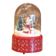 Christmas Led  Light 8 Music Changing Snowman Santa Art Crafts