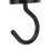 5Pcs Vogel Feeder Haken Schwarz ABS Robust Einfach 13
