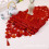 Xmas Table Linen Red Table Cloth Dinnerware Party Wedding-87 6