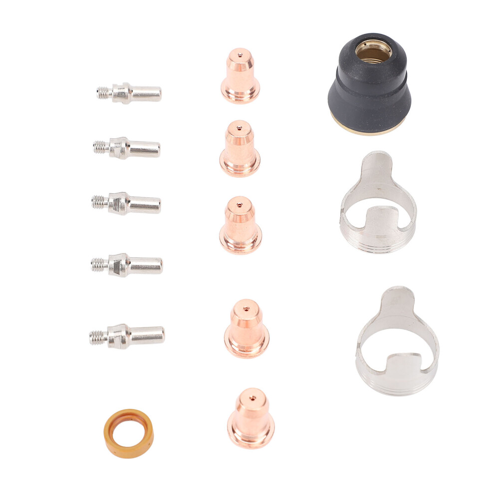 50Pcs Electrode Tip Kit For Cut-55Ds & 65Ds Plasma Cutters Durable Consumables 4971364271039