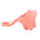 Pink Foldable Silicone Diving Goggles Large View Tempered Glass 13