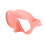 Pink Foldable Silicone Diving Goggles Large View Tempered Glass 16