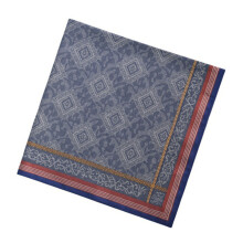 Stylish Men's Cotton Jacquard Handkerchief Super-Purple