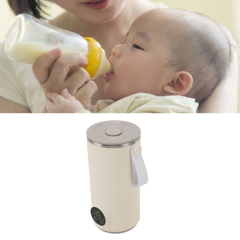 Portable Baby Milk Warmer Usb Rechargeable Stainless Steel 400Ml Travel Kit 7661364271098