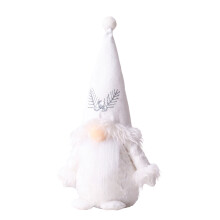 Kerstkabouter Kerstkabouters Witte Pluche Hoed- mannelijk