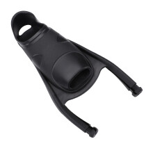 Freediving Fin Foot Pocket TPR Long Blade Black M (39-40)