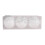 White Christmas Tree Ball Baubles 3pcs/box Decorations-Style 2 1