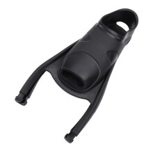 Freediving Fin Foot Pocket TPR Longblade Black S (37-38) Swimmer Gear