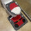 Toilettes Gnome de noël pour housse de siège, ensemble de tapis, 2