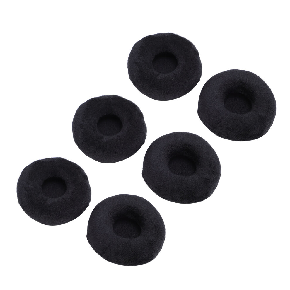 6Pcs 65Mm Memory Foam Ear Pads For Headphones Replacement Grey 4401364272311