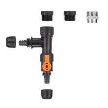 Kit de schimbare a apei pentru acvariu, sistem de sifon automat cu adaptor pentru robinet, instrument de schimbare rapidă a apei pentru curățarea