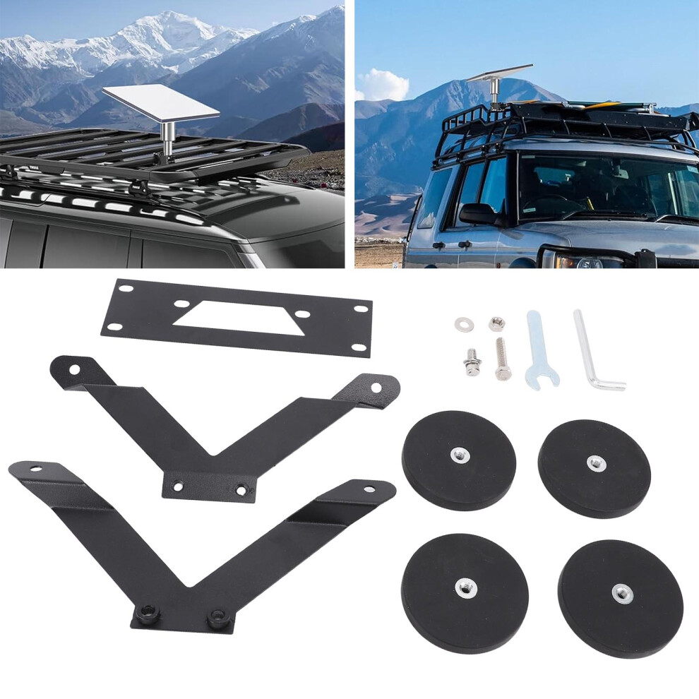 Car Mount For Mini Dish - Space Saving, Strong Adsorption, Portable Antenna Kit 8701364272653