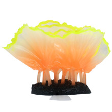 Delicate Coral Terrarium Coral Clump Naural Appearance-orange
