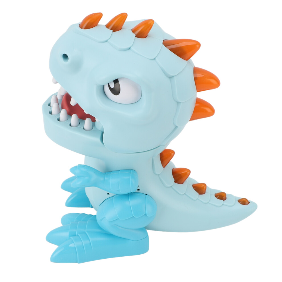 Blue Dinosaur Teeth Game With Sound 17X10.5cm Interactive Toy